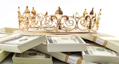 Cash is king, economic treasure and financial successful retirem